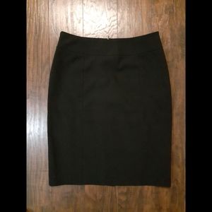 Classic Black Pencil Skirt